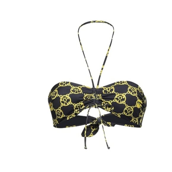 Moschino Yellow and Black Bikini Set - Picture 3 of 11